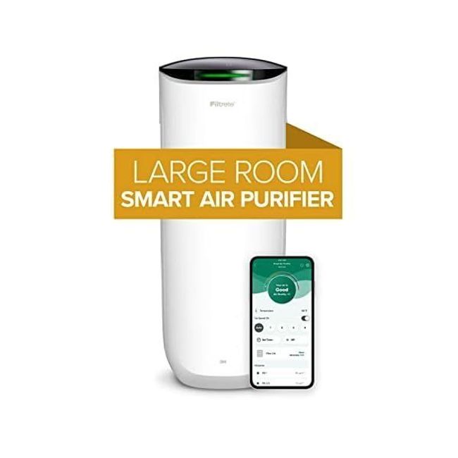 Filtrete F1 Room Air Purifier Filter True HEPA Premium Allergens Bacteria & Viruses, Smart Air Purifier_Smart Air P