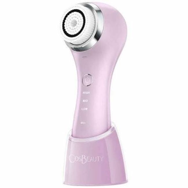 [Next day delivery] COSBEAUTY Sonic Cleansing Brush Facial Cleansing Brush Pink CB-016-P01