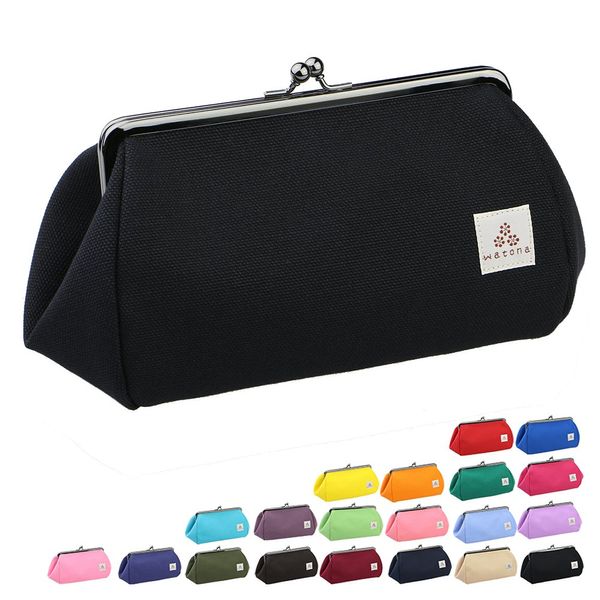 watona Canvas Pouch 5.5 Inch Slim (Slim) 55s (Black)