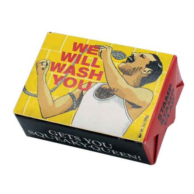 We Will Wash You Freddie Mercury Soap - Made in The USA, 2oz (56g) Travel Sized Guest Bar Soap