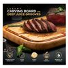 Extra Large Meat Steak Carving Board - Bamboo