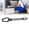 Universal Wrench, Monkey Wrench, Double End Spanner, Labor Saving, Thin, Lightweight, Work Tool, Car Repair (Silver)