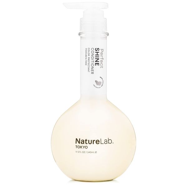 Conditioner, Glossy Moisturizing, Sweet, Elegant Almond Scent, Nature Lab Tokyo Shine Treatment, 11.5 fl oz (340 ml)