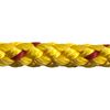 10mm Yellow With Red Fleck Polypropylene Braided Poly Rope Cord x 25 Metre Strong String