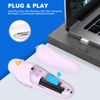 QUI Presentation Clicker Wireless Presenter Remote Clicker for PowerPoint Presentation Remote, PowerPoint Slide Advancer for Mac/Windows/Google Slide/Keynote