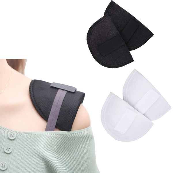 HanaHaul Shoulder Pad, Shoulder Support, Beautiful Shoulder Pad, Right Angle Shoulder, Sponge Shoulder Pad, Anti-Slip, Anti-Slip, Anti-Falling, Formal Suit, Jacket, School Entrance Ceremonies,