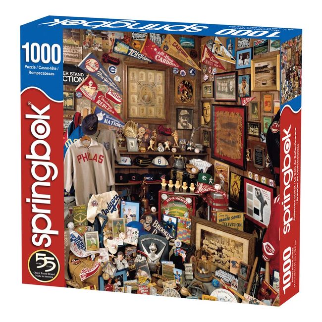 Springbok's 1000 Piece Jigsaw Puzzle Collector's Closet - Made in USA
