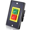 Taiss/Start Stop Switch,On/Off machine switch 220v/380v 10A Industrial Push Button Switch QCS1-I/O