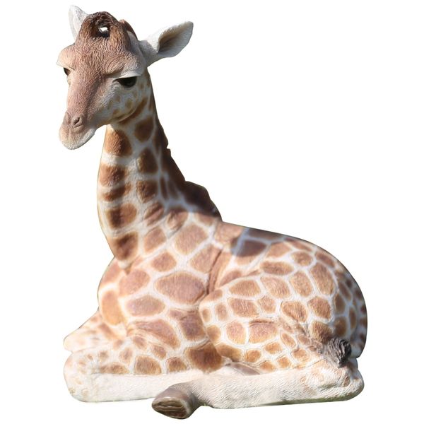 Hi-Line Gift Ltd Pet Pals-Giraffe Laying Down Statue