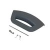 Indesit Washing Machine Door Handle Kit - Graphite. Genuine Part Number C00286363