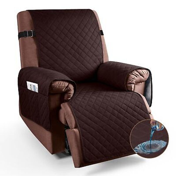 100% Waterproof Recliner Chair Cover, Reclining Couch Covers for Pets, Dogs, ...