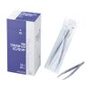 Plastic Tweezers (sterilized), 7.1 inches (18 cm), Pack of 20