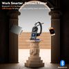 Wireless Headset with Mic for Work,Noise Cancelling, 10Min Fast Charge