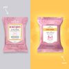 Face Wipes, Burt's Bees Facial Cleansing, Makeup Remover Towelettes with Rose Water, 3 in 1 Hydrating Micellar Cleanser, 30 Count
