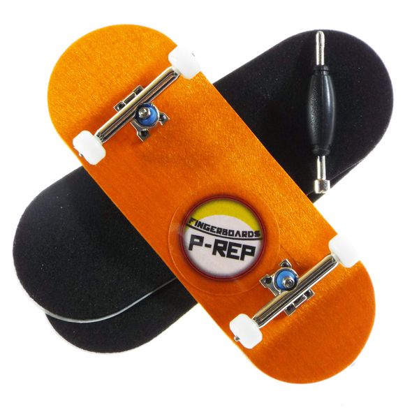 P-REP Standard Complete Wooden Fingerboard Orange 34mm