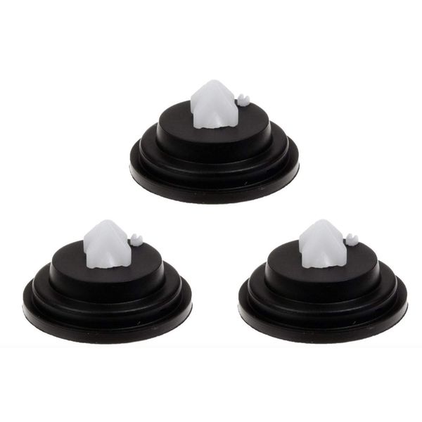 Pack of 3 Replacement Rubber Ball Valve Washers - Fits All Siamp Fill Valves