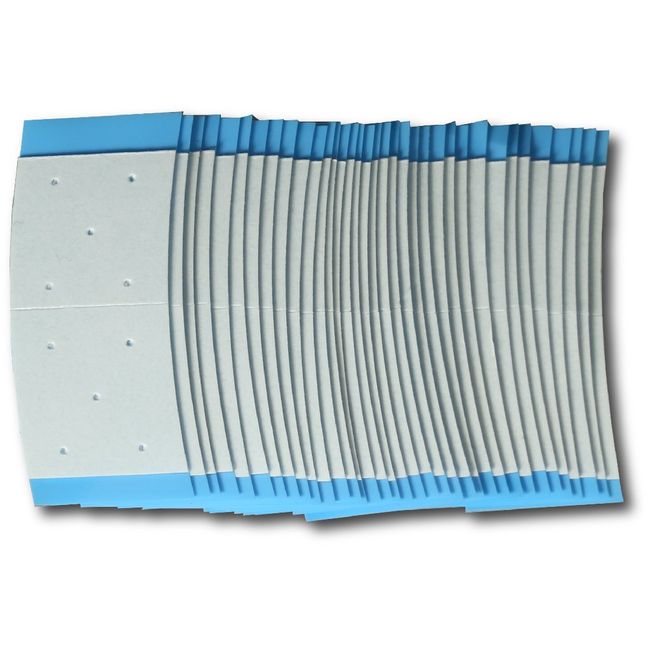 Pro-Flex Blue Mini Tabs With Holes Toupee Tape 18pcs/pack