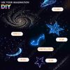 Twinkle Wheel LED Star Ceiling Fiber Optic Light Kit for Car/Home