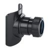 Mechanical Soil Pipe Boss Connector 2" Black