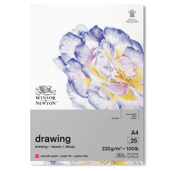 Winsor & Newton Drawing Paper, Natural White, A4