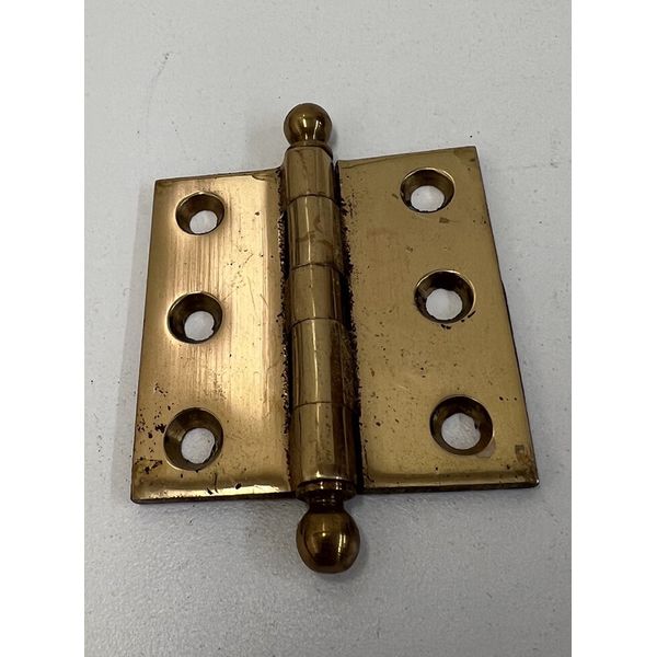 Bronze Door Hinge 2” X  2”  Solid Brass Architectural Grade with Removable Tips