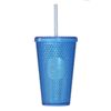 Starbucks Logo Cold Cup Tumbler Bumpy Blue 16.7 fl oz (473 ml)