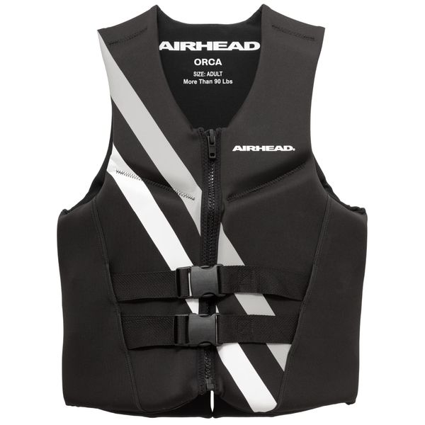 Airhead Orca Neoprene Kwik-Dry Neolite Life Jacket, USCG Approved Adult, Youth and Child Sizes