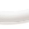 sourcingmap 32cm Outer Dia Car Rubber Antislip Steering Wheel Cover White