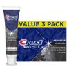 CREST 3D White Advanced Charcoal 3.3Oz, 3PACK