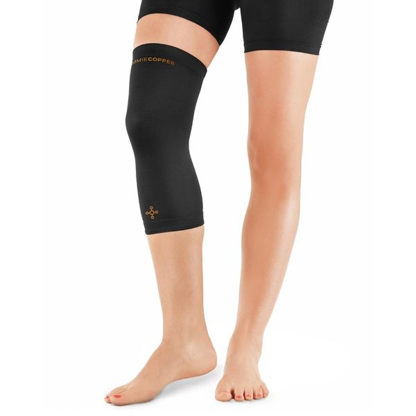 Tommie Copper Women's Recovery Refresh Knee Sleeve, Black, Large