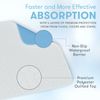 4 Pack Reusable Underpads Incontinence Bed Pads Washable Waterproof Pee Pads