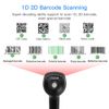 Eyoyo USB Wired Handheld Barcode Scanner 1D 2D QR Code Reader for Computer POS