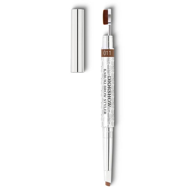 CHRISTIAN DIORSHOW KABUKI BROW STYLER PENCIL AND BRUSH  "011 GOLD BLOND" UNBOX