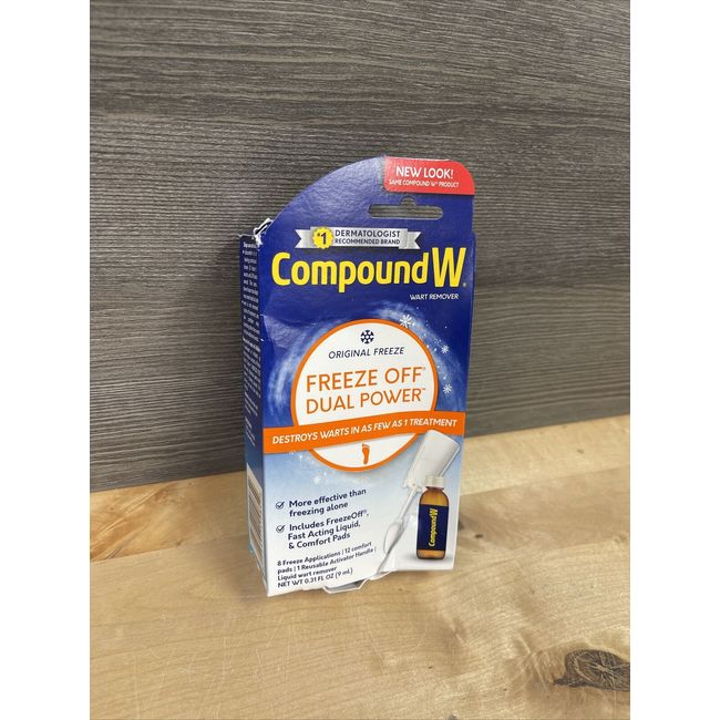 Compound W 2-in-1 Treatment for Large Warts Removal Kit - Exp. 12/24