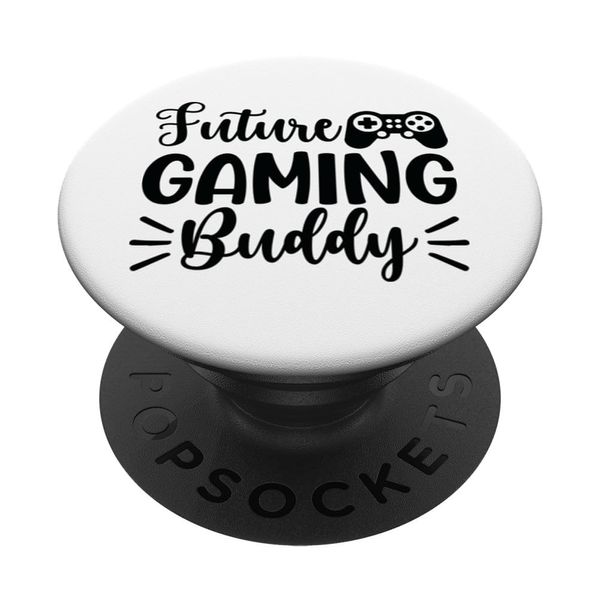 Future Gaming Buddy Game Lovers Gamer Funny PopSockets Klebender PopGrip