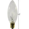 Brite Star Bulbs Candle Replacement (2 Pack), Clear