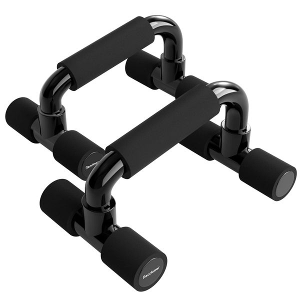 Reodoeer Push Up Bar Push Up Muscle Training (Black)