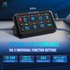 8-Gang LED Light Bar Switch Panel LED Touch Switch Control, On/Off Power Button