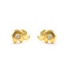 9ct Yellow Gold elephant Children's Earrings