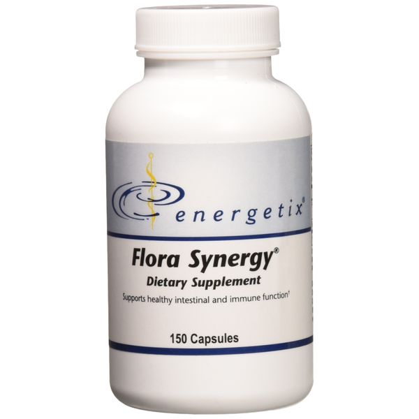 Flora Synergy - 150 Capsules by Energetix, White