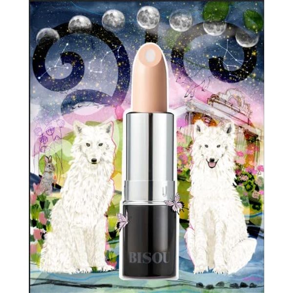 BISOU SPF 38 PA+++ Enhancing Stick N (White Moonstone) Protects Skin from UV and Blue Light