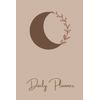 Daily Planner To Do Journal, Boho Eucalyptus Wreath Motife