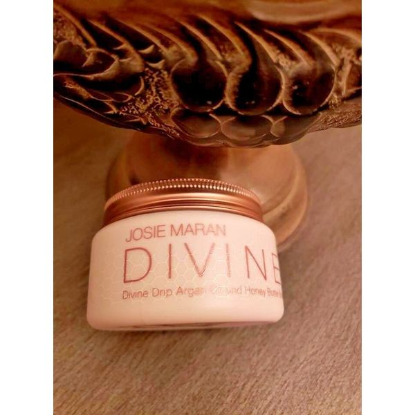 Josie Maran Divine Drip Honey Butter Balm "Peppermint Bark" 5 oz Full Size NEW!