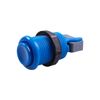 Reyann 6x Blue Happ Standard Arcade Push Button with Microswitch for Mame, Jamma, Arcade Video Games