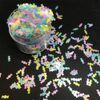 10 Grams/Pack Colorful Mixes Candy Shape Glitter Sequins for Festival Rave Beauty Makeup Face Body Nail Craft Art Christmas Halloween Decoration (Color Mixes 2)