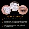 Ardell 3D Individual Lashes DIY Lash Clusters Long Black - Flared Design False Lashes, Eyelash Extensions, 4 Packs