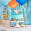 Birthday Rain Curtain (Light Blue)
