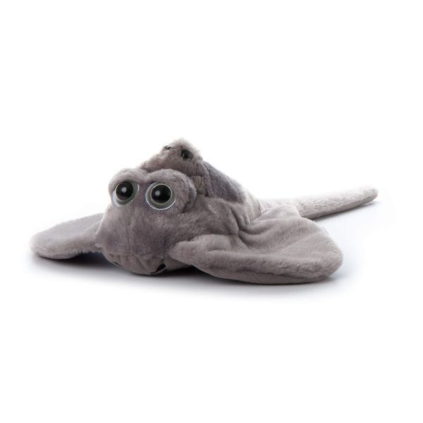 The Petting Zoo Mom and Baby Stingray Stuffed Animal, Gifts for Kids, Pocketz Ocean Animals, Stingray Plush Toy 14 inches