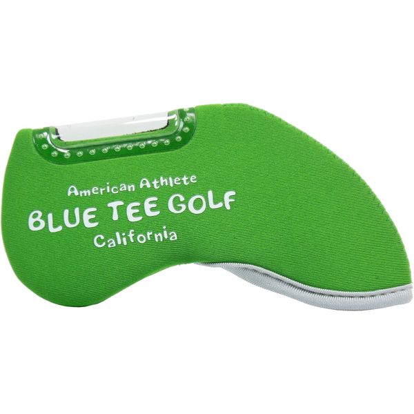 Blue Tee Golf Blue Tee Golf Set Irons with Cover [Window Type] Stretch , green