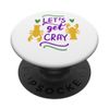 Karneval Let's Get Cray Maskerade MAsk Matching PopSockets mit austauschbarem PopGrip